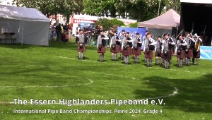 Screenshot Peine 2024 Essern Highlanders Pipe Band